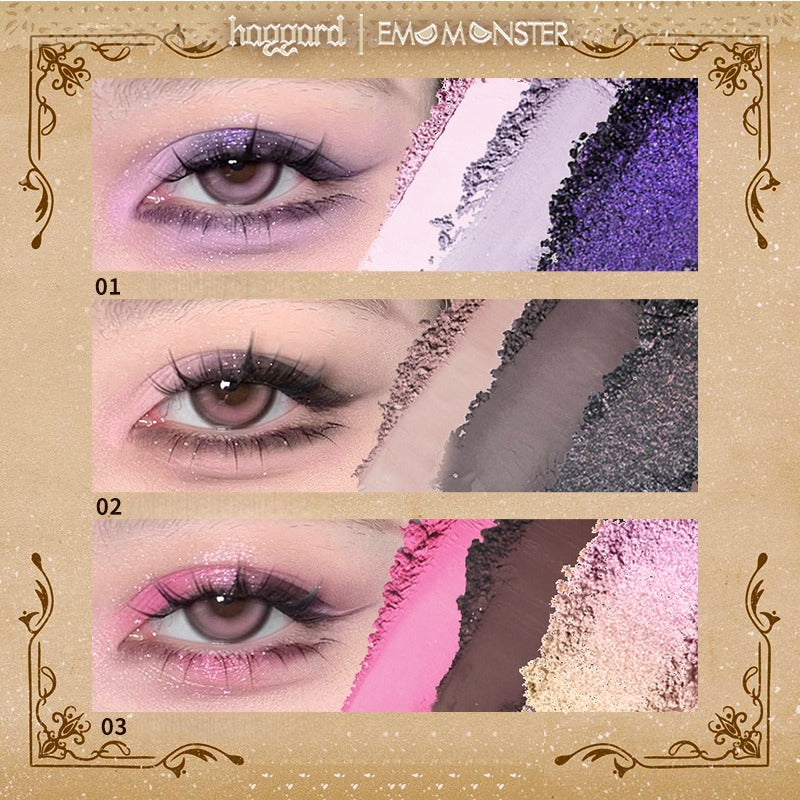 Haggard EMO Monster  Four Colors Eye Shadow 5.2g