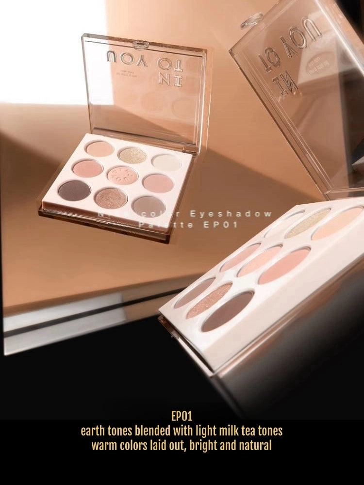 Palette de fards à paupières neuf couleurs INTO YOU 7,2 g