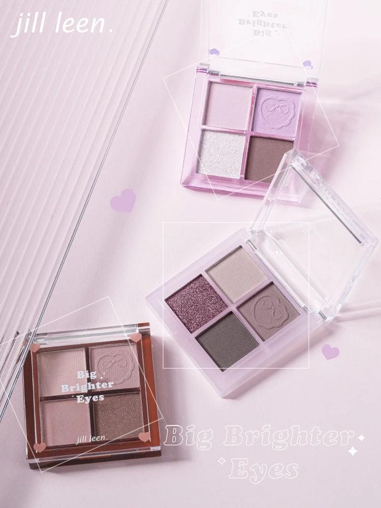 Palette de fards à paupières quatre couleurs JILL LEEN 3,8 g