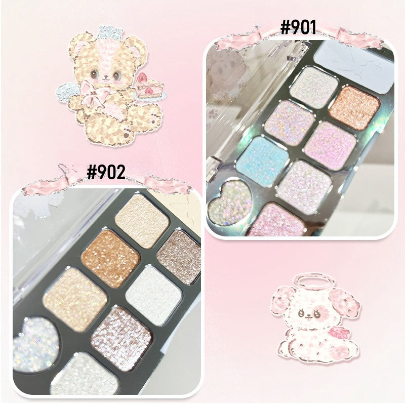 JILL LEEN 9 Colors Eyeshadow Palette 8g