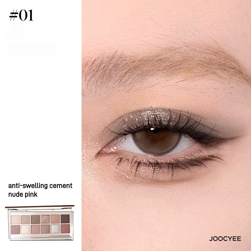 Palette de fards à paupières Joocyee 12 nuances 14 g