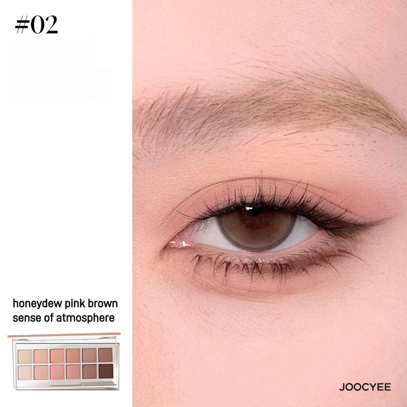 Palette de fards à paupières Joocyee 12 nuances 14 g