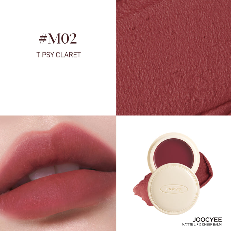 [Tipsy Night] Lip n Cheek Balm Glazed or Matte 6g