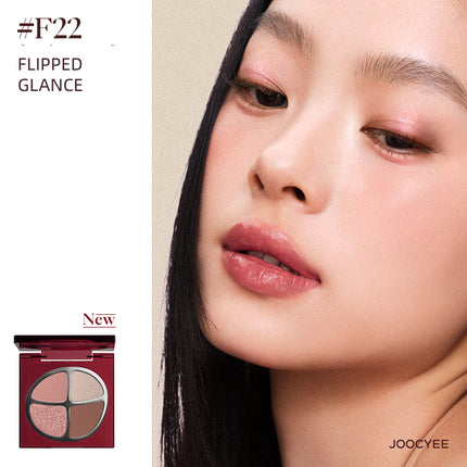 JOOCYEE - [Tipsy Night] Mini Quad Eyeshadow 4.3g