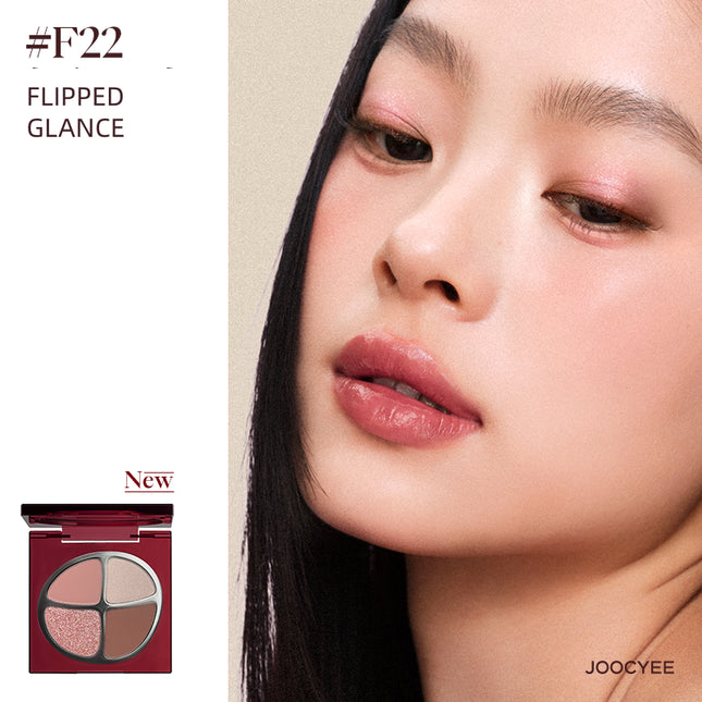 JOOCYEE - [Tipsy Night] Mini Quad Eyeshadow 4.3g