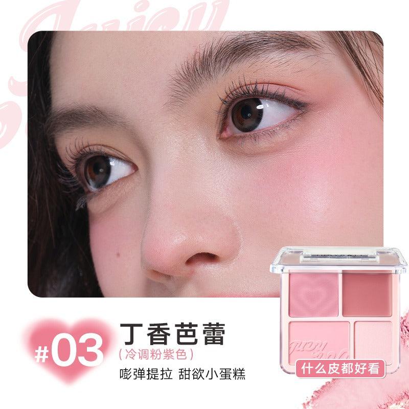 Judydoll 橘朵腮红高光盘 9g