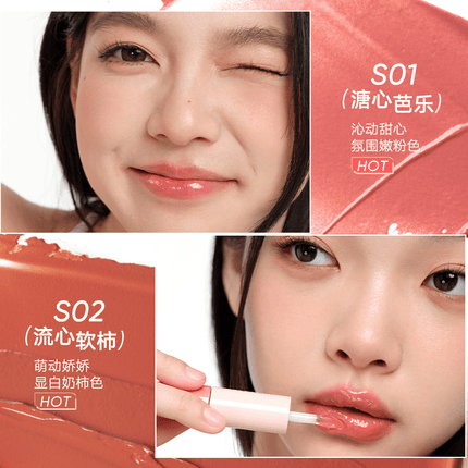 Judydoll -  Dual Lip Gloss Mirror Moisturizing 7g