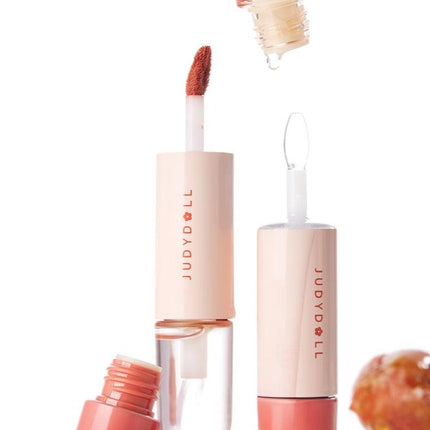Judydoll -  Dual Lip Gloss Mirror Moisturizing 7g