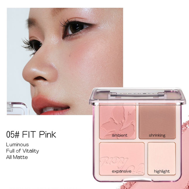 Judydoll -  Blush N Highlight Palette 9g
