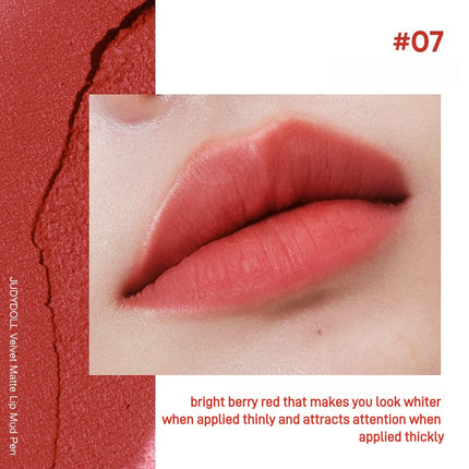 Judydoll -  Velvet Matte Lip Mud Pen 2.3g