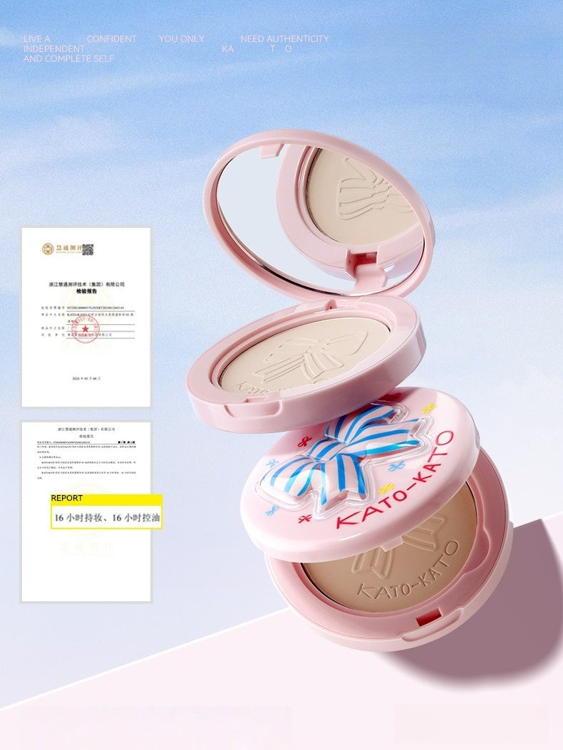 KATOKATO - Wonderful Pink Just in Tune Waterproof Soft Focus Pressed Powder 9g