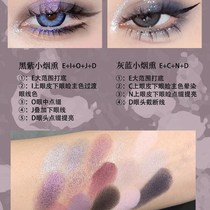 KAXIER - Button Series Eye Palette 15 Colors 12g
