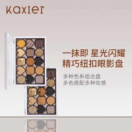 KAXIER - Button Series Eye Palette 15 Colors 12g