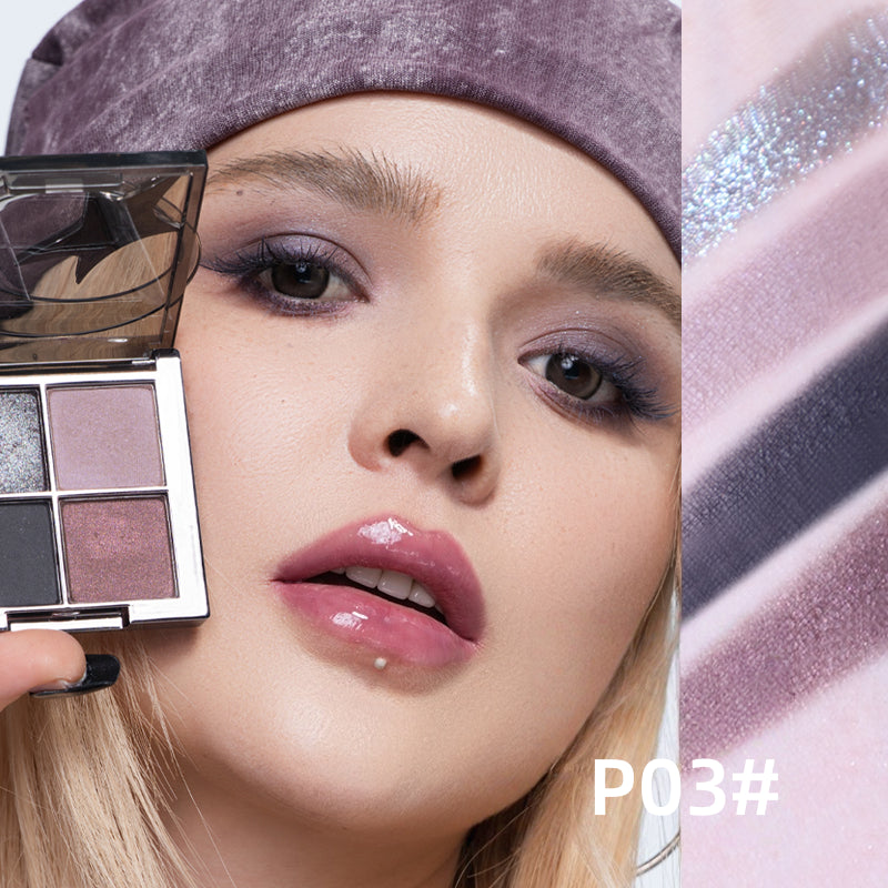 Starry Shattered Light Four-Color Eyeshadow Palette 6g