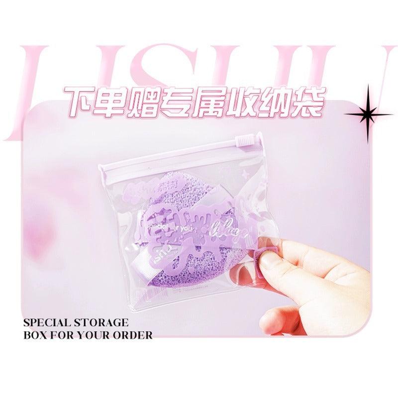 LISUHU 甜美清凉双头洁面泡芙