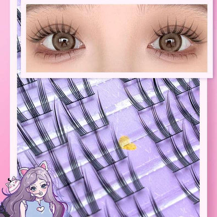 LISHU - POP Girls Makeup False Eyelashes 72
