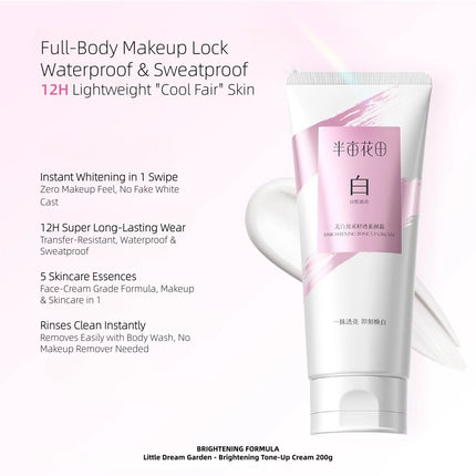 Little Dream Garden - Brightening Tone-Up Cream 200g