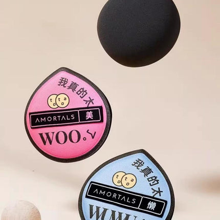 AMORTALS - Black Plus Powder Puff Set