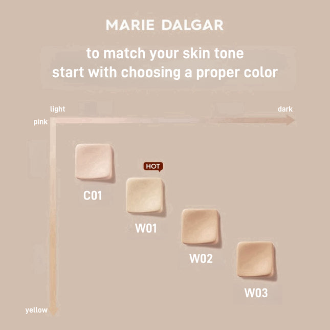 Marie Dalgar- Part of Skin Long Wear Cream Foundation 20g