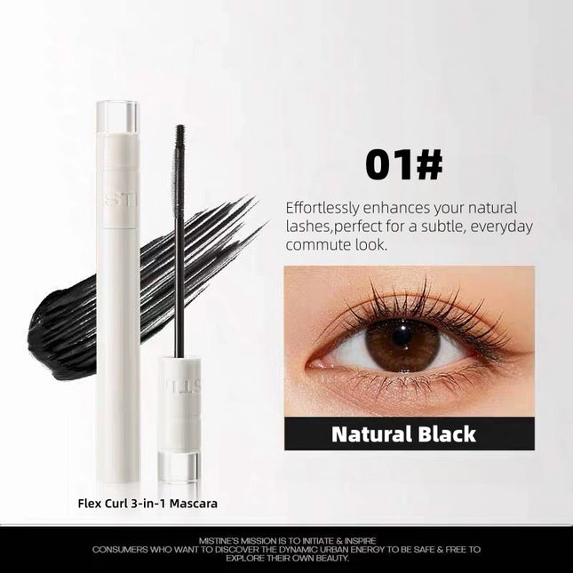 Mistine - Flex Curl 3-in-1 Mascara 4.5g