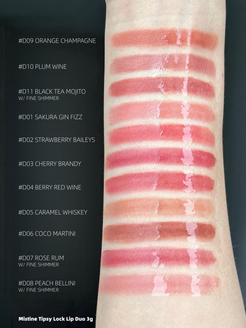 MISTINE - Tipsy Lock Lip Duo 3g