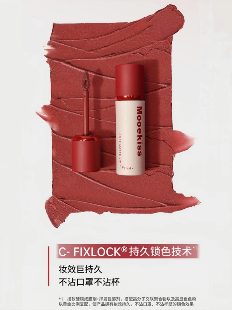 Mooekiss - Soft Matte Lip Cream 3g