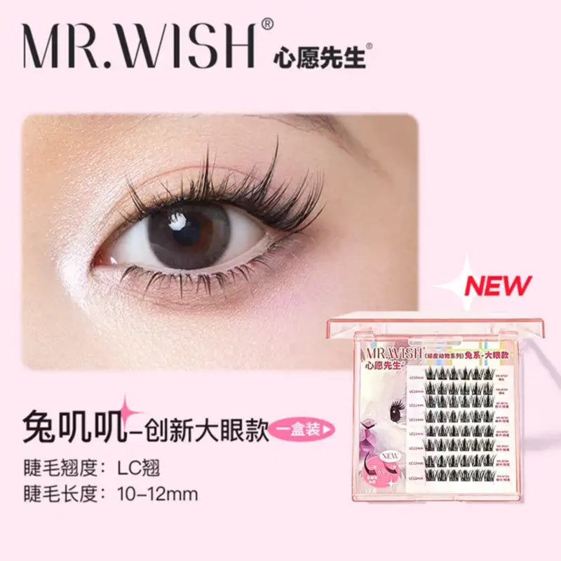 Faux cils Mr. Wish Naughty Animal Series Lapin Chien Renard