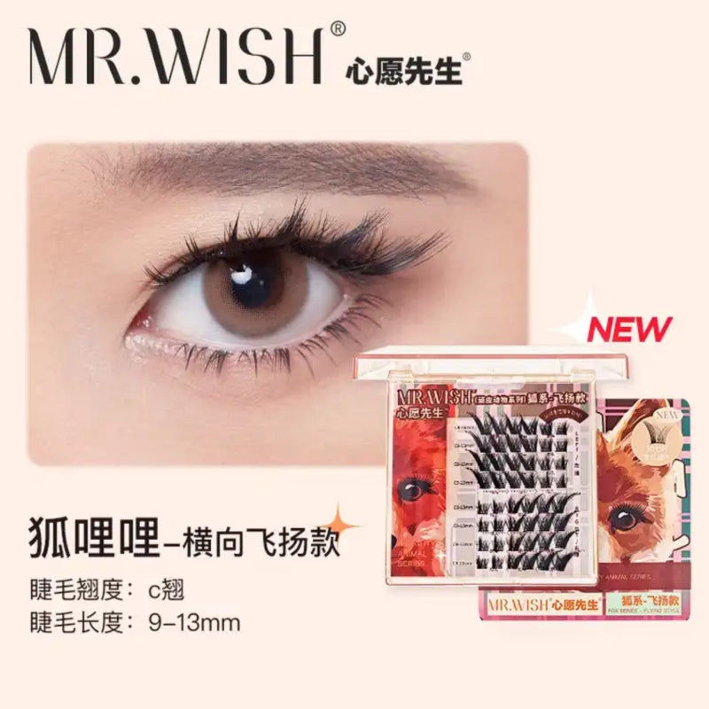Faux cils Mr. Wish Naughty Animal Series Lapin Chien Renard