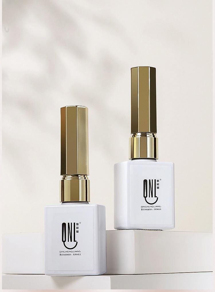 Nail Color Glue Cat Eye Silver Sand Effect YSN006 - Chic Decent