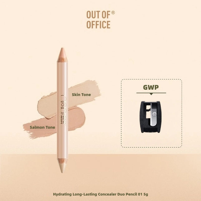 OUTOFOFFICE - Hydrating Long-Lasting Concealer Duo Pencil 5g