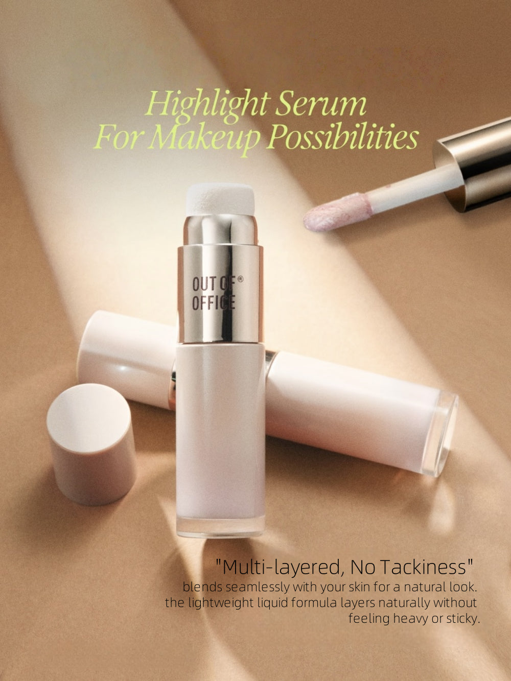 OUT OF OFFICE Lumeglow Multi-Use Liquid Blush / Highlighter 7g