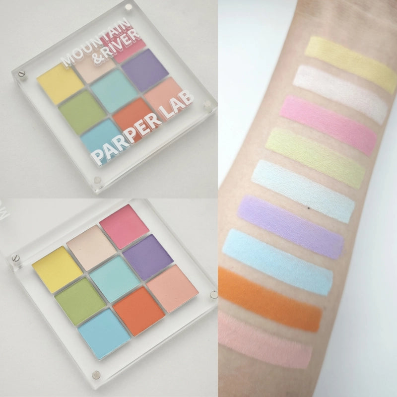 Fard à paupières PARPER Mountain n River 9 couleurs 8,2 g