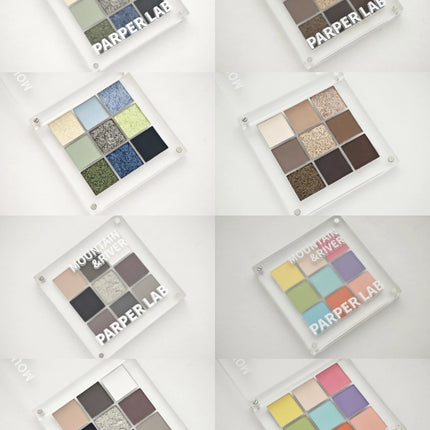 PARPER - Mountaian n River Eyeshadow 9 Colors 8.2g
