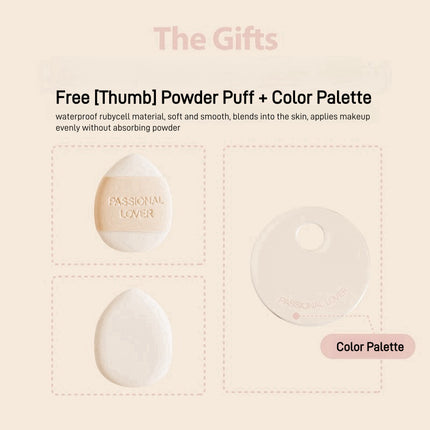 Passional Lover - Creamy Velvet Concealer Palette 7.2g
