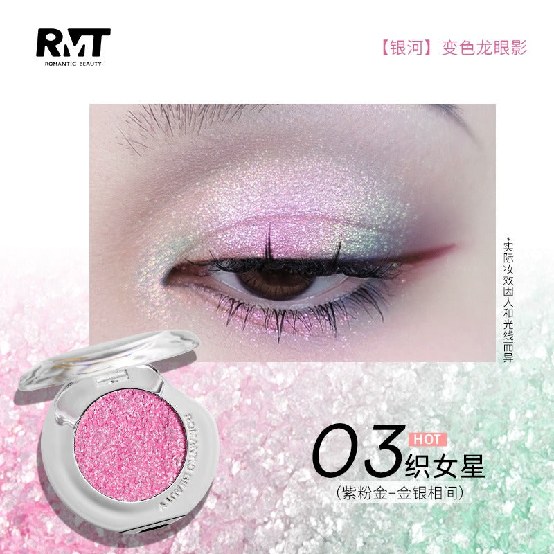Fard à paupières caméléon Silver River de Romantic Beauty 800 mg