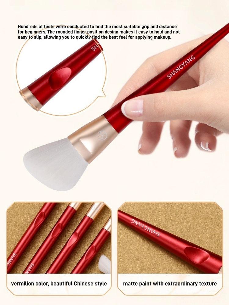 Ensemble de 10 pinceaux pour le visage Shang Yang Beauty