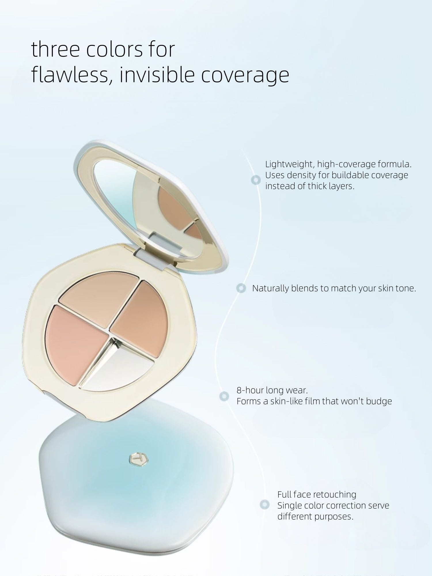 Palette anti-cernes crémeuse TIMAGE Jady 5 g