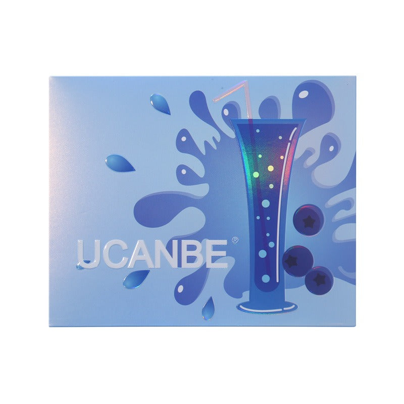 UCANBE 15色眼影盘 蓝色调 10.8克