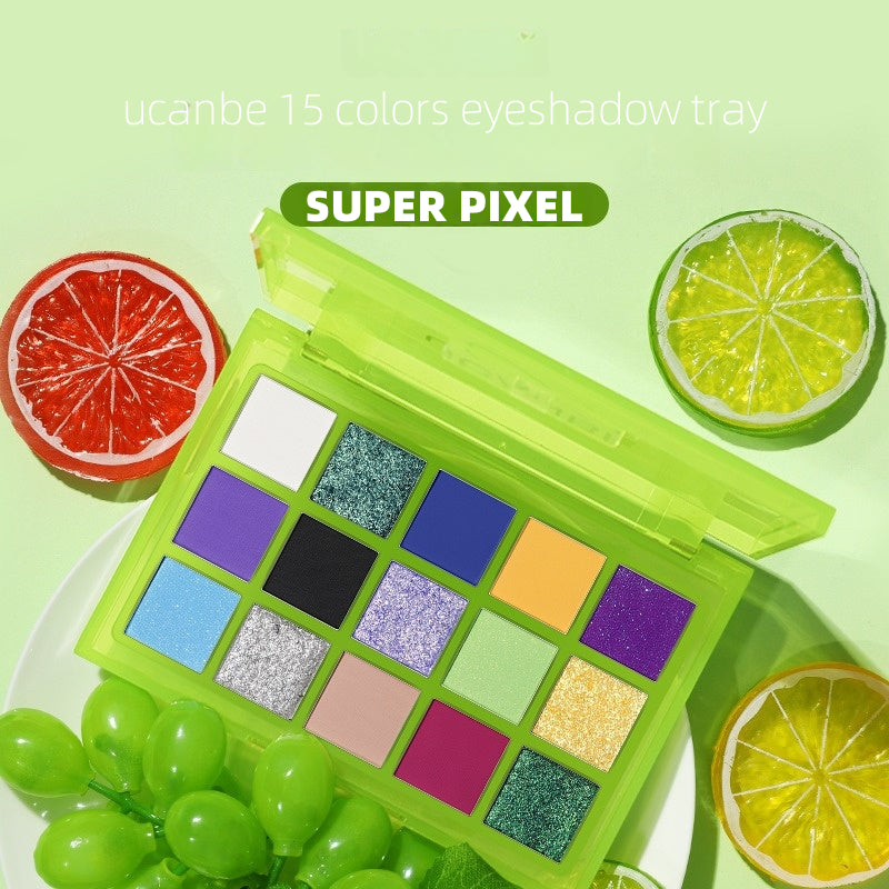 UCANBE 15色眼影盘 Super Pixel 720mg*15