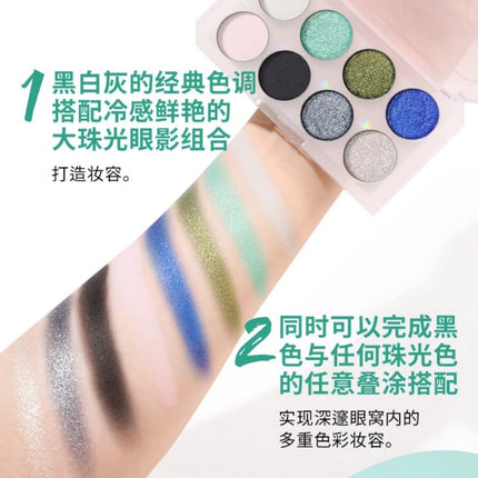 UCANBE - 8 Colors Eyeshadow Palette Kyanite 5.6g