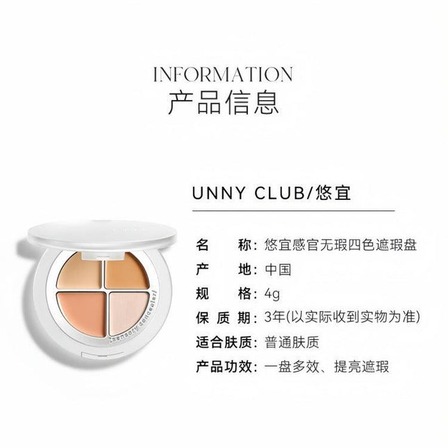 UNNYCLUB - Sensory Flawless Concealer Palette 4g