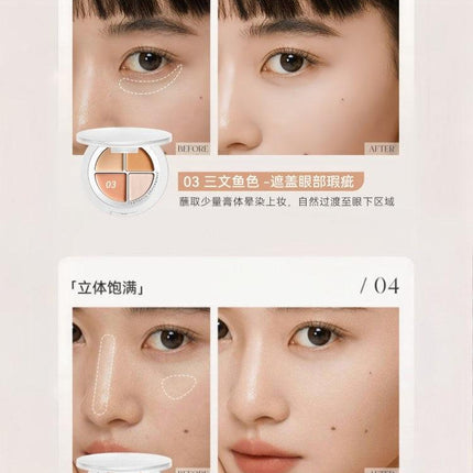 UNNYCLUB - Sensory Flawless Concealer Palette 4g