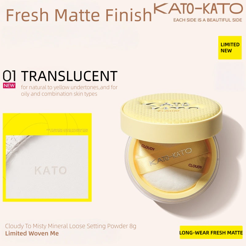 [Woven Me] KATO-KATO Loose Setting Powder 8g