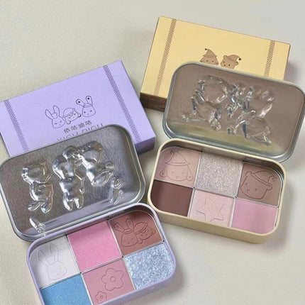 YIGUDIGU - Candy Box 6 Colors Eye Palette 18g