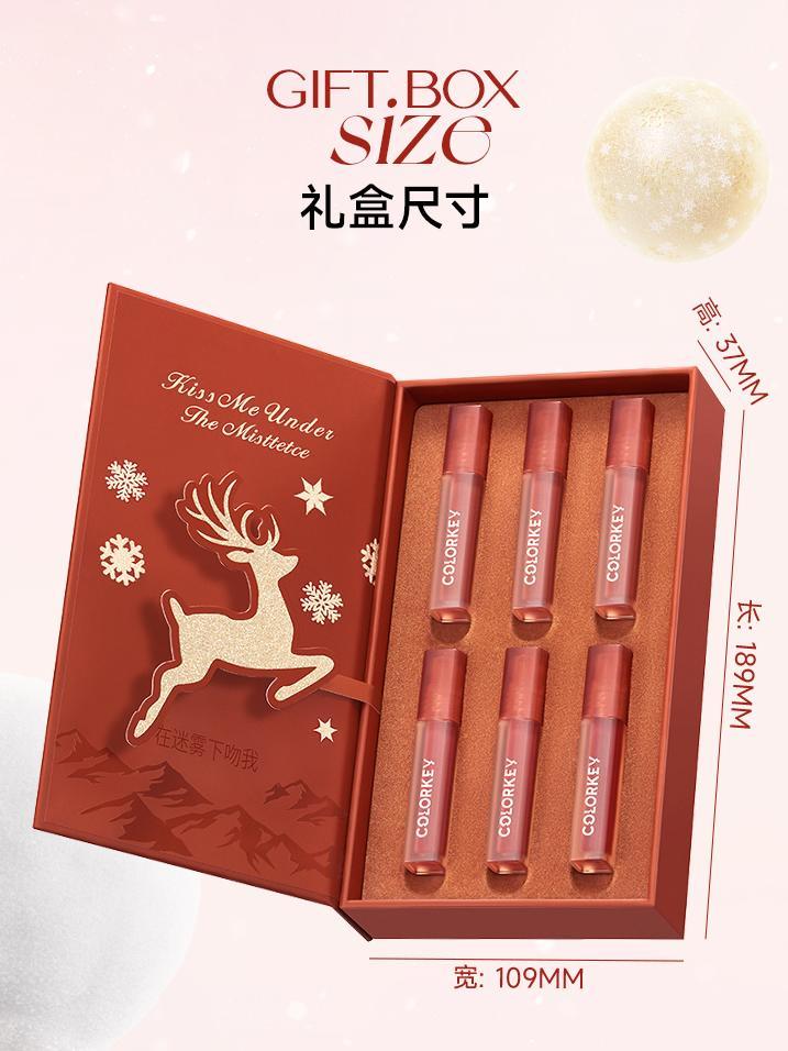 Colorkey 珂拉琪圣诞迷你唇彩套装 6g