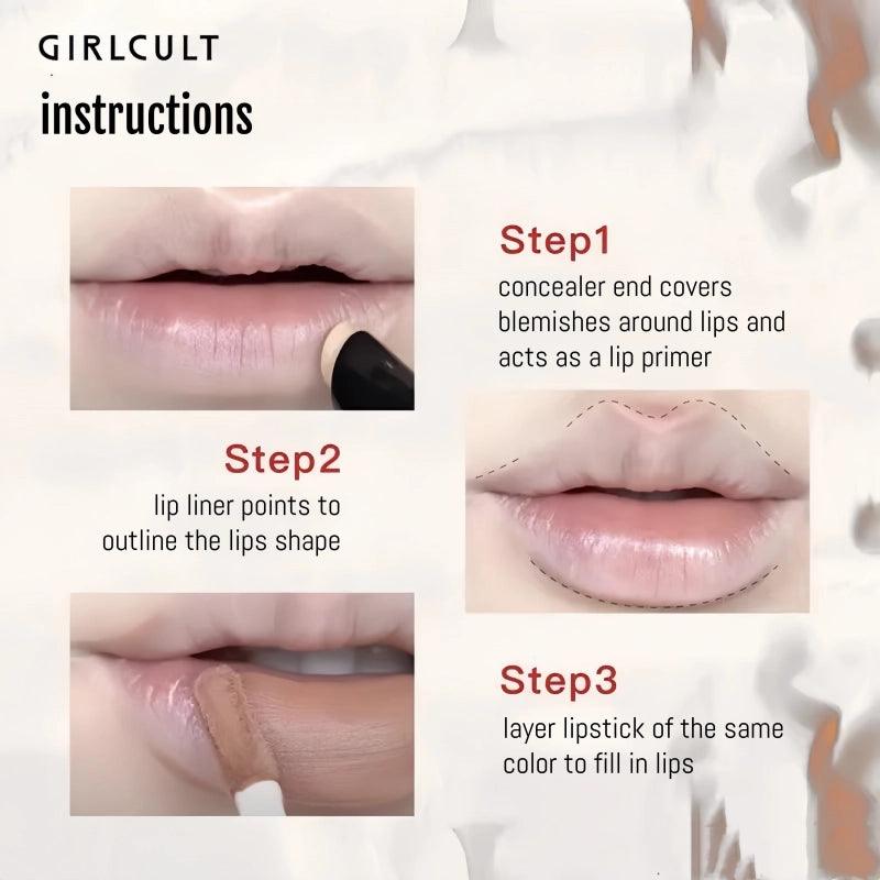 Girlcult构奇两用笔唇线笔遮瑕膏 GC031