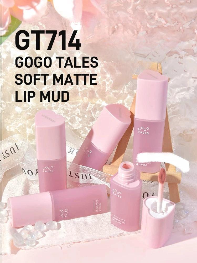 GOGO TALES Boue à lèvres douce et mate 5 g