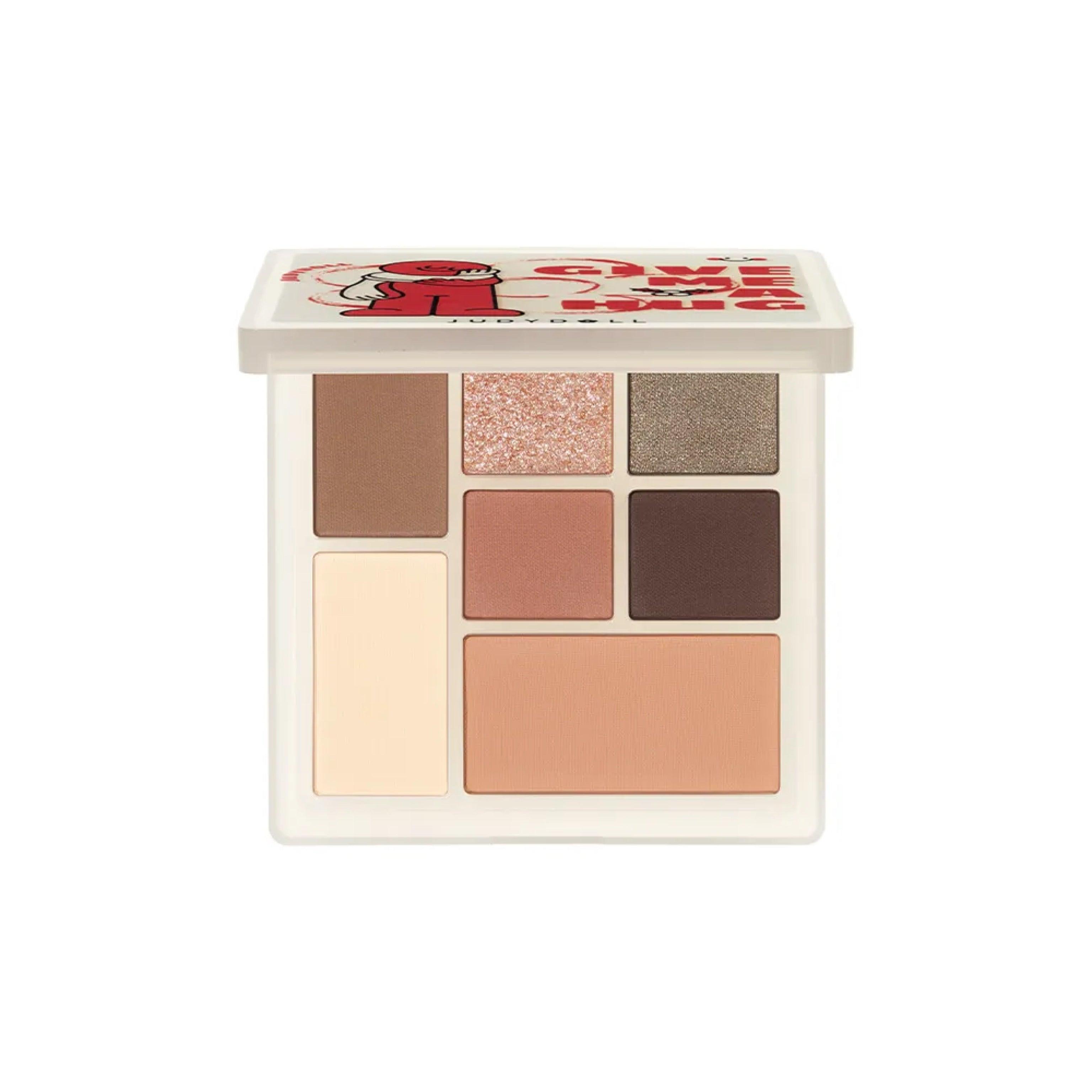Palette de 7 couleurs Judydoll Enjoy Color Game 8,5 g