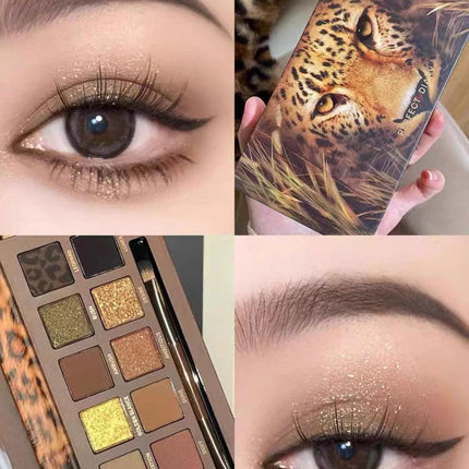 【NEW! Leopard】Perfect Diary Highly Pigmented Explorer Eyeshadow Palette PD003 - Chic Decent