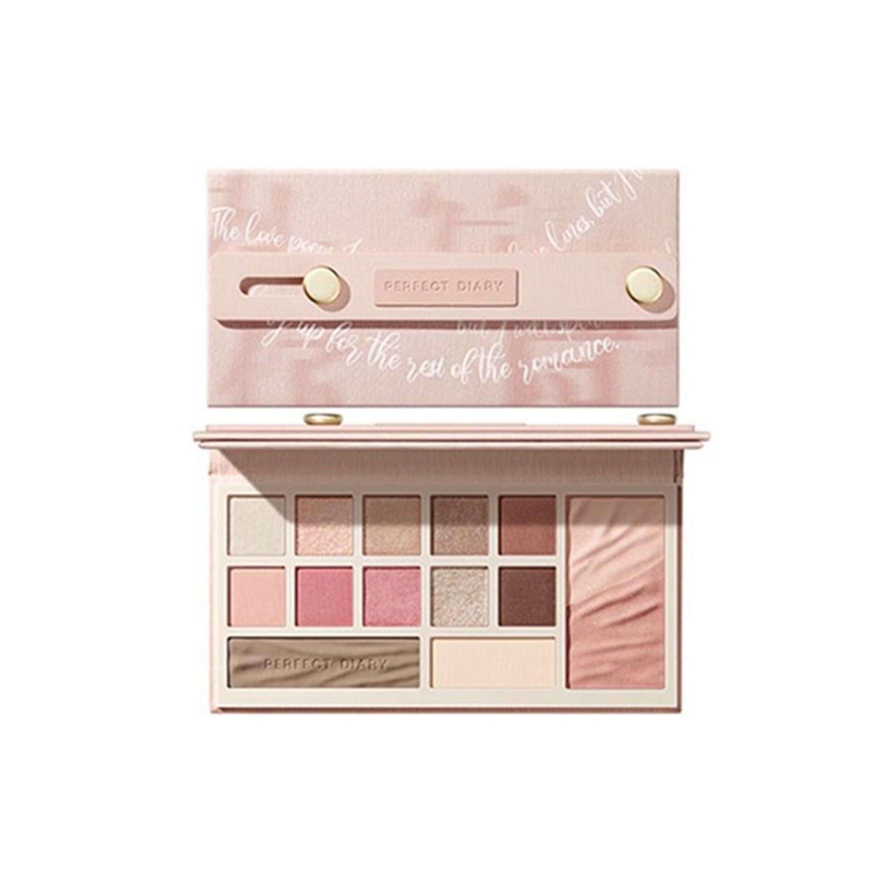Perfect Diary Denim Eyes and Cheeks Palette 16g